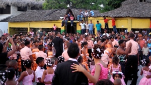Dancing during the Reinado, Patronales week